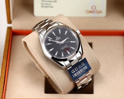 Omega Seamaster Aqua Terra 150m 8215 Movement 316L Steel 41.5mm Black Dial Watch